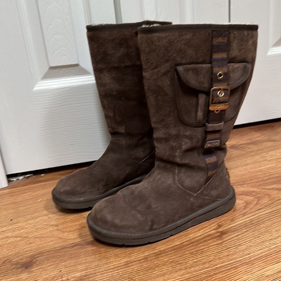 Ugg retro tall with pocket boots size 7 - Picture 3 of 7